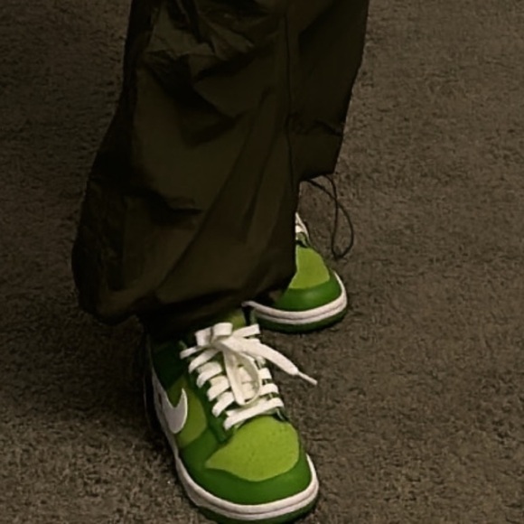 Green Nike Dunks - Picture 2 of 2